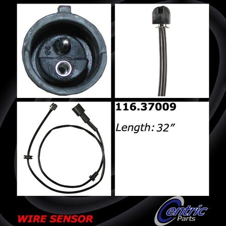 Centric Parts Brake Pad Sensor Wires, 116.37009 116.37009